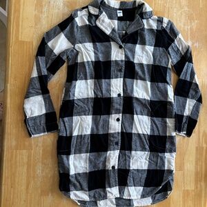 Buffalo Check Flannel Nightgown
